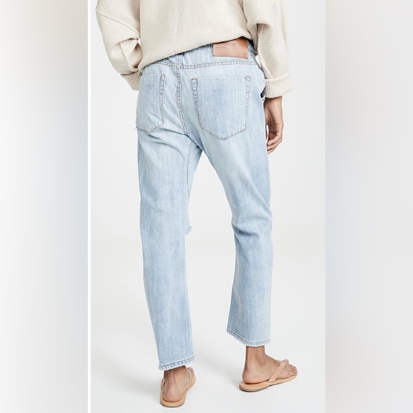 One Teaspoon Shabbies Drawstring Boyfriend Jeans - Picture 3 of 10